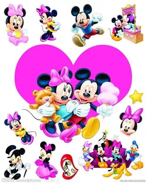 米奇 米老鼠 老鼠 迪士尼 迪斯尼 米妮 卡通 可爱 儿童