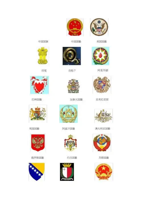 世界各国国徽