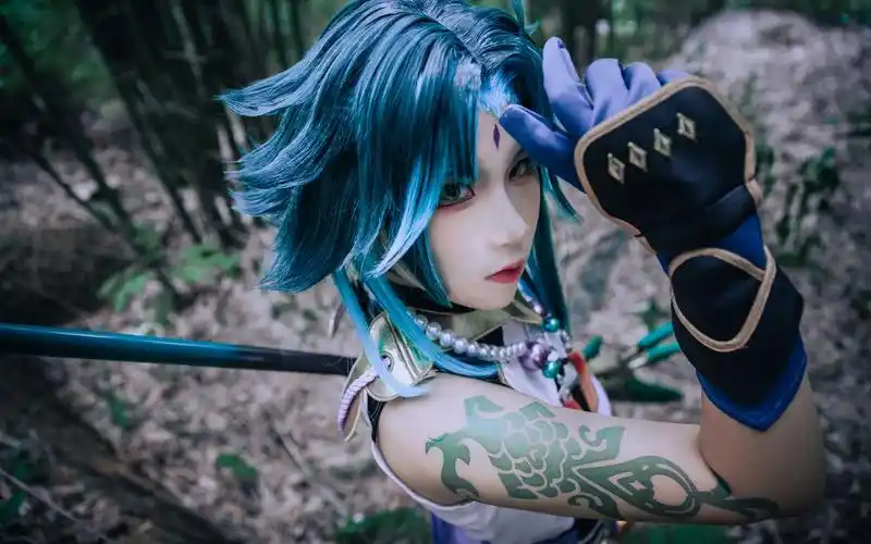 【魈】极乐净土(划掉)靖妖傩舞 原神cos