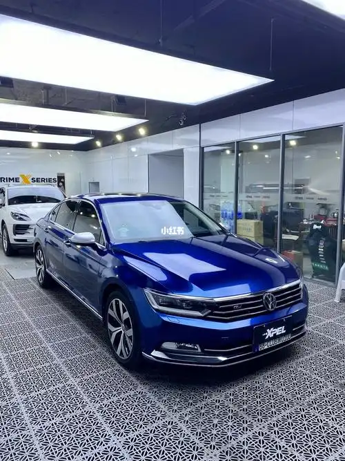 迈腾改色暗影蓝