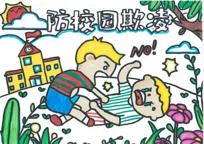 【全环境立德树人】"预防校园欺凌 守护少年成长"绘画作品展