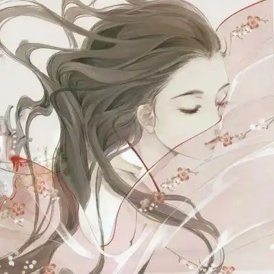 一波动漫古风小姐姐的侧脸图哦!