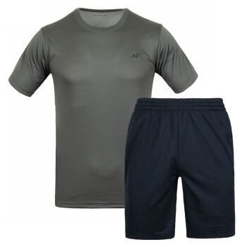 贝吹坊21式体能服套装男夏季军训短袖t恤速干体能短裤陆作训服 真品