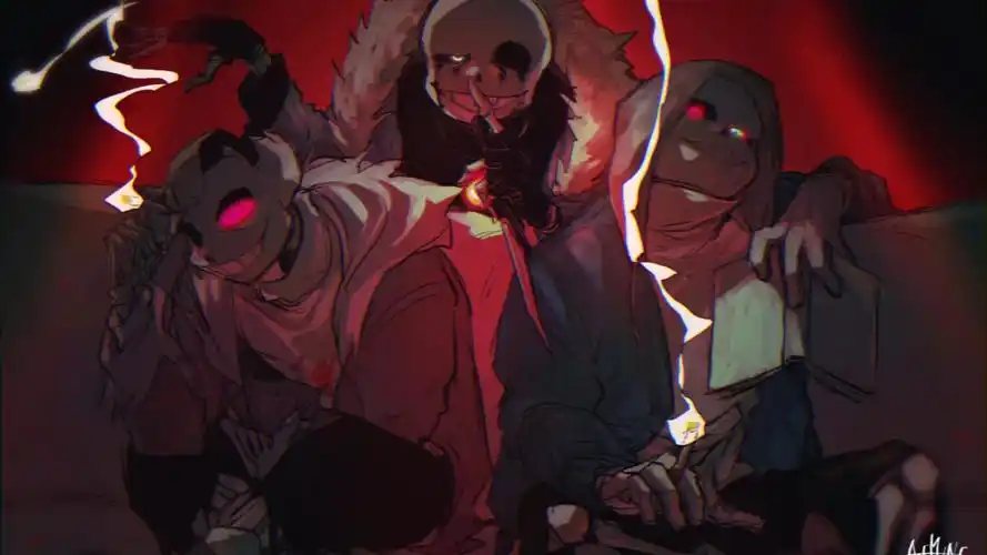 邪骨团的压迫感(传说之下剪辑)