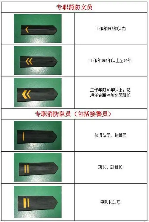 厉害了我的哥!专职消防员也有"衔级制"啦!