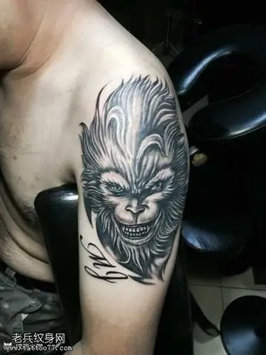 齐天大圣孙悟空纹身