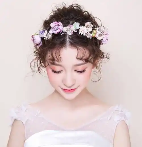 超美的100款新娘发型盘点 留着以后给化妆师看