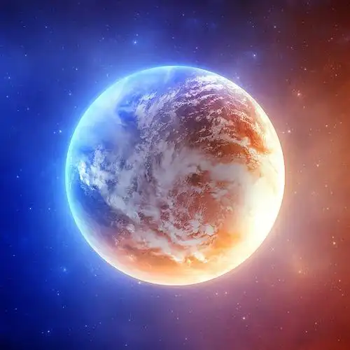 地球银河系星云旋涡光效大气宇宙太空星空背景图片ps素材