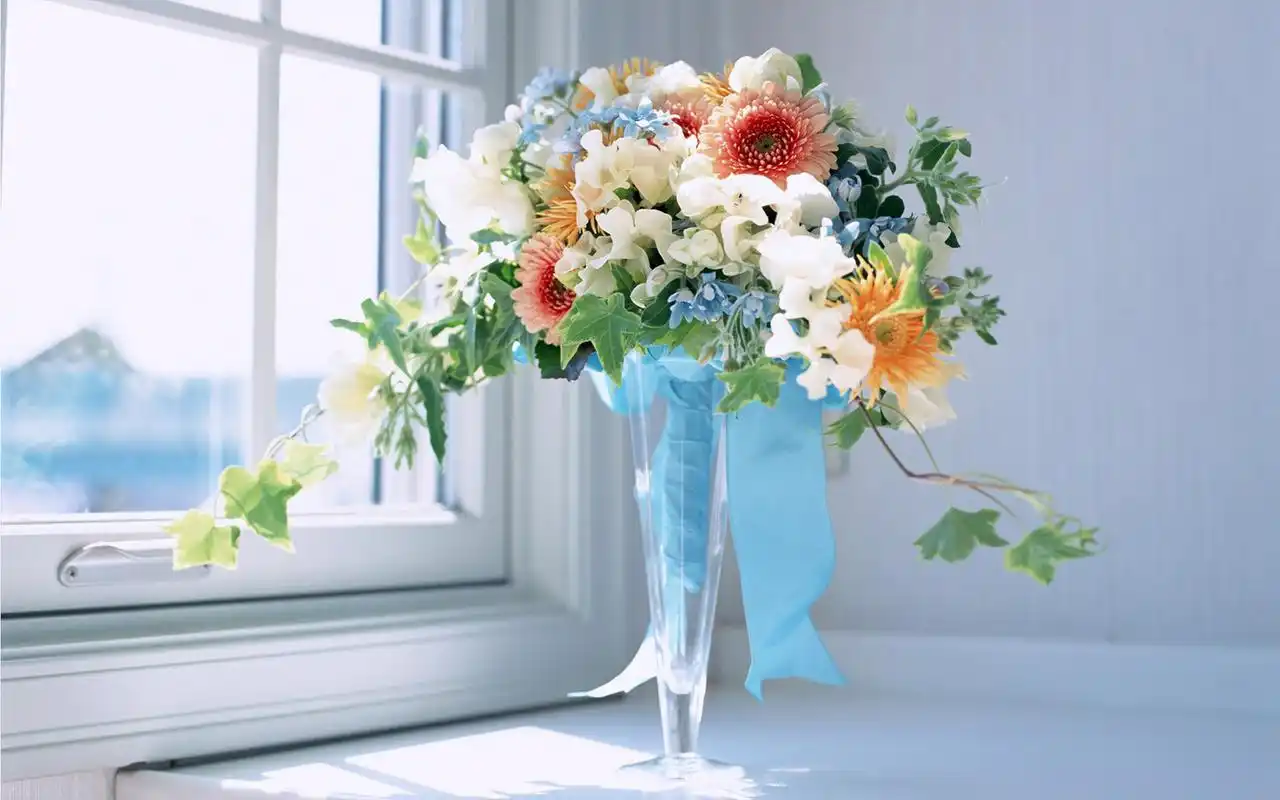 唯美浪漫花束图片桌面壁纸