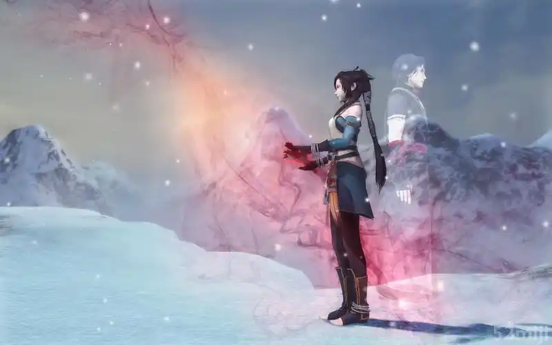 求这张古剑奇谭1游戏截图的原图,不带右下角的logo.