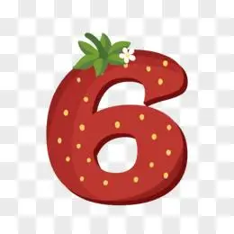 卡通手绘阿拉伯数字