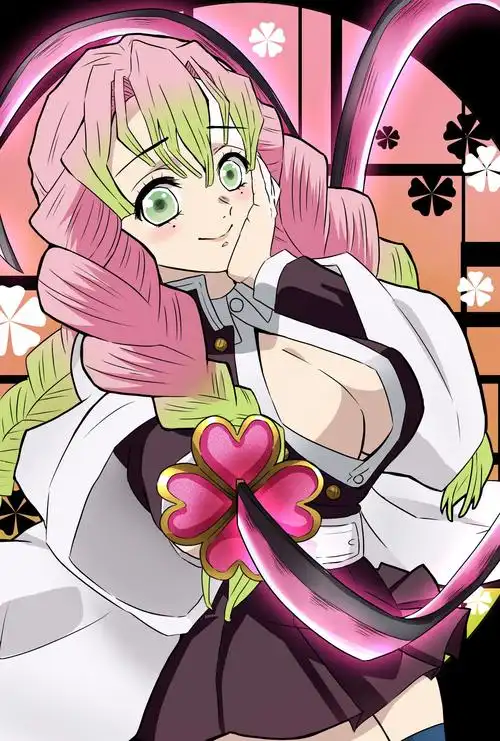 甘露寺蜜璃 - 堆糖,美图壁纸兴趣社区