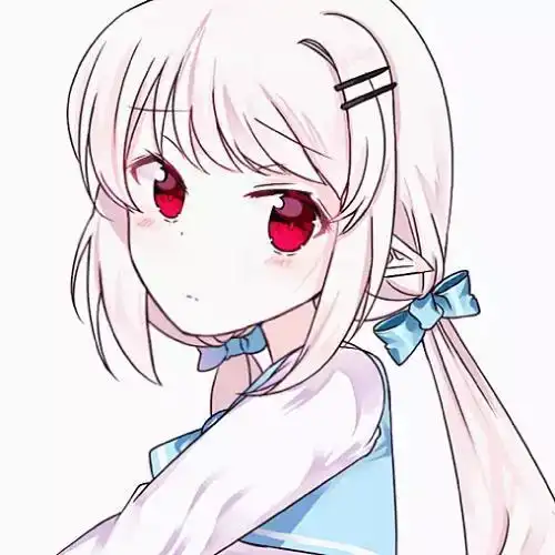 头像女可爱小清新手绘,我不是一个有心的人-卡通头像