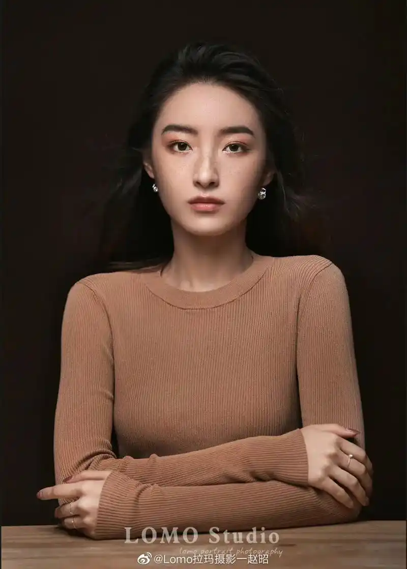 温柔又坚定的眼神