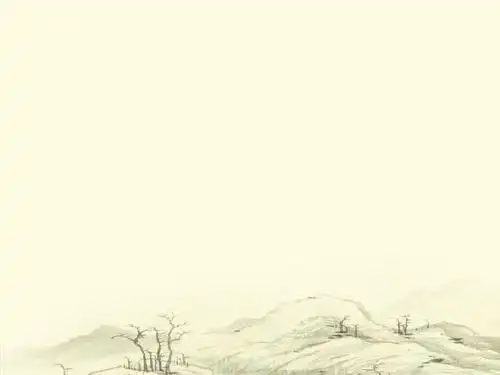 清新唯美ppt古风背景(35张)