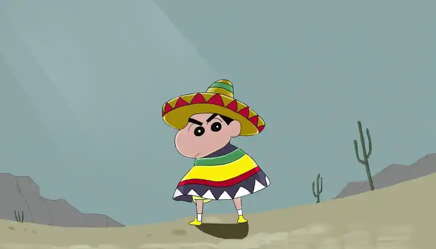 手绘-(蜡笔小新)