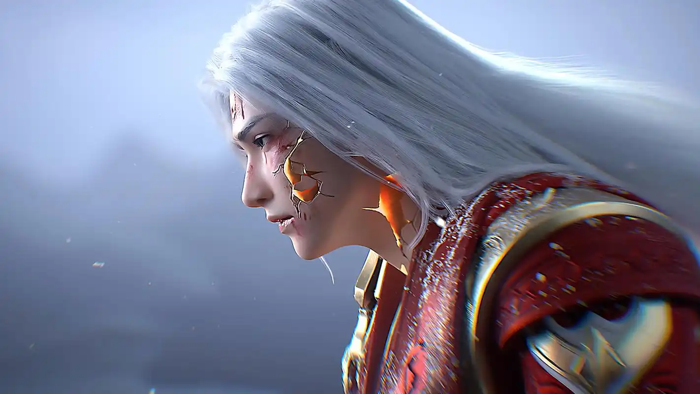 《完美世界》荒天帝石昊壁纸:一身伤如花盛开,一生征战才痛快