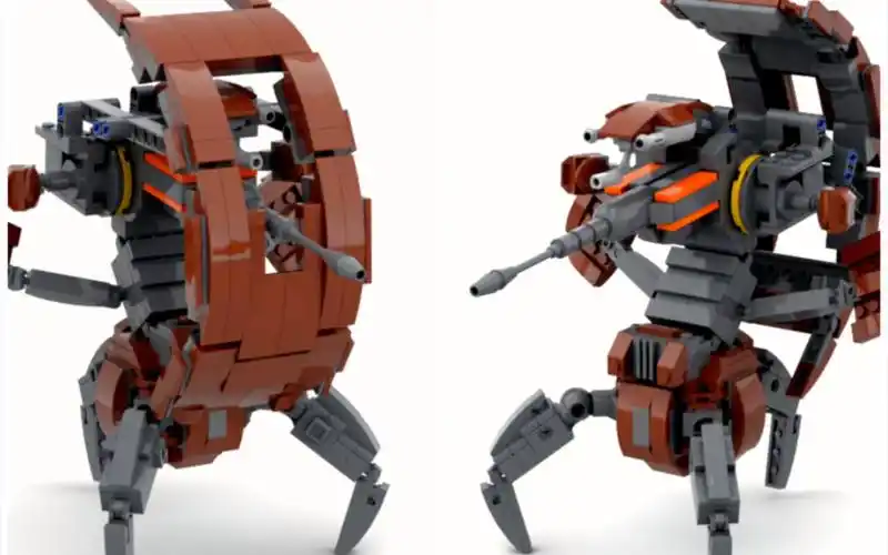 乐高星球大战moc毁灭者狙击手机器人_哔哩哔哩_bilibili