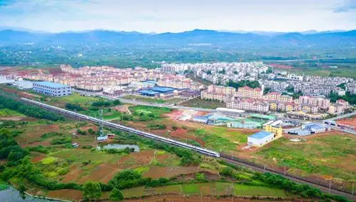 成都市青白江区特色小城镇福洪镇美如画