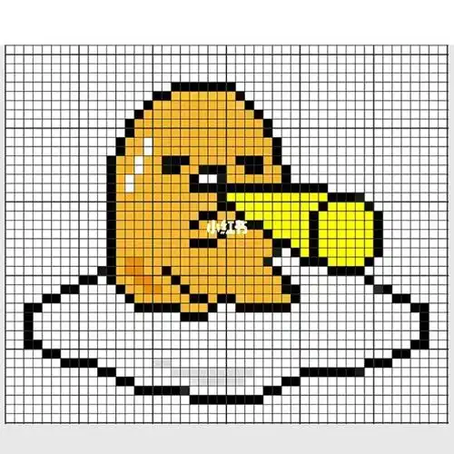 超可爱三丽鸥拼豆图纸分享