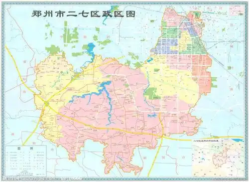郑州市二七区规划图