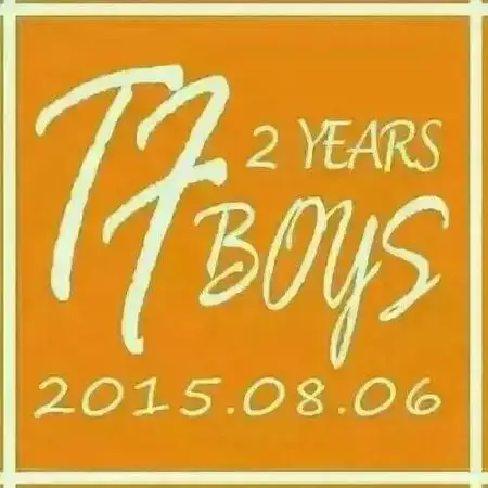 tfboys两周年应援头像橙海