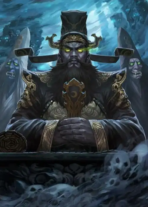 还有一种民间传说是地府有十殿,十殿都有各