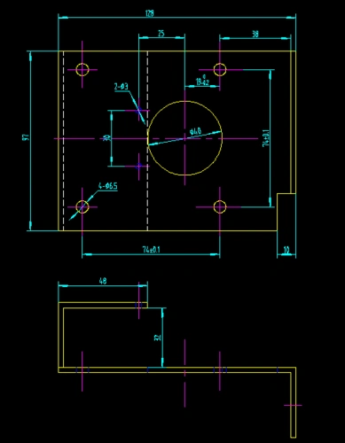 钣金加工折弯图纸怎么看