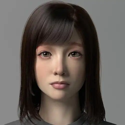 女人头像|三维|人物/生物|kiichi - 原创作品 - 站酷 (zcool)
