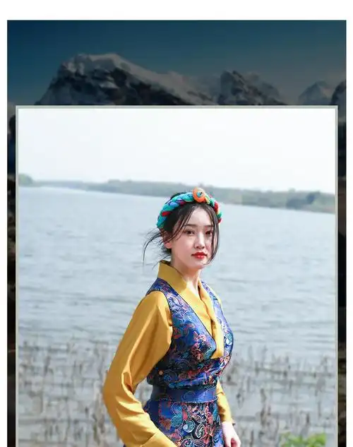 藏服女装邦吉梅朵夏季藏族服装女新款博拉裙西藏服藏式藏袍裙子套装