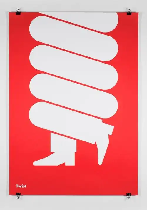 音乐类型极简风格海报设计 平面设计--创意图库 #采集大赛