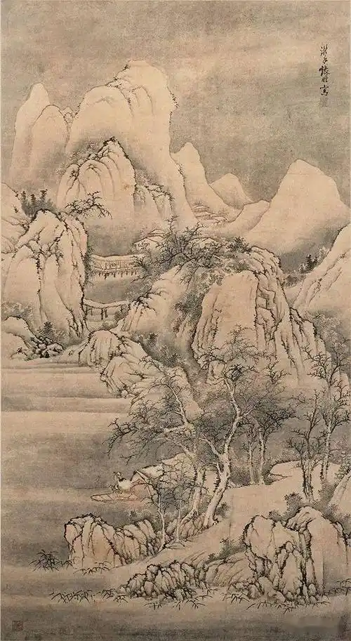 大寒| 赏古代名家经典冰雪山水画_王维_画面_雪景