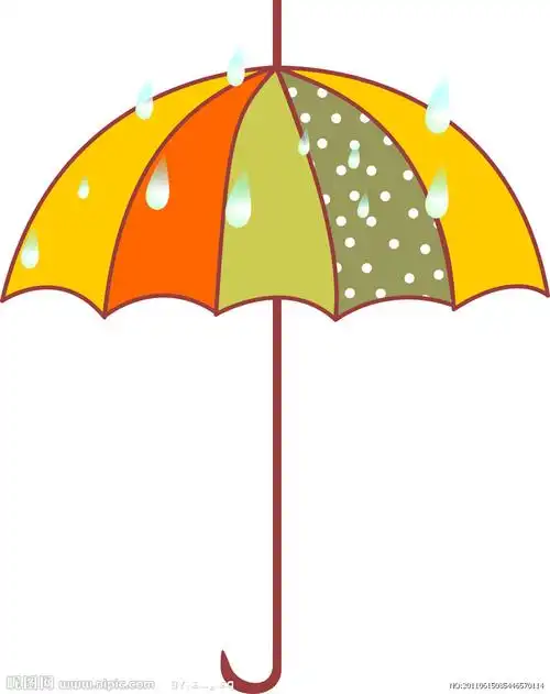 雨伞卡通图片