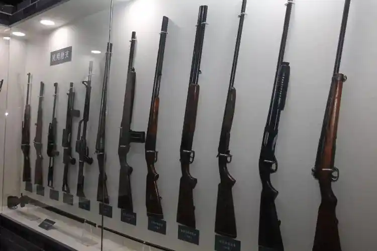 济南警察博物馆枪械迷的饕餮盛宴