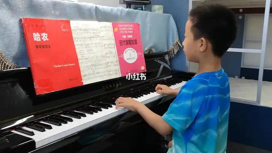 7岁大童钢琴第36周拜厄80倚音练习