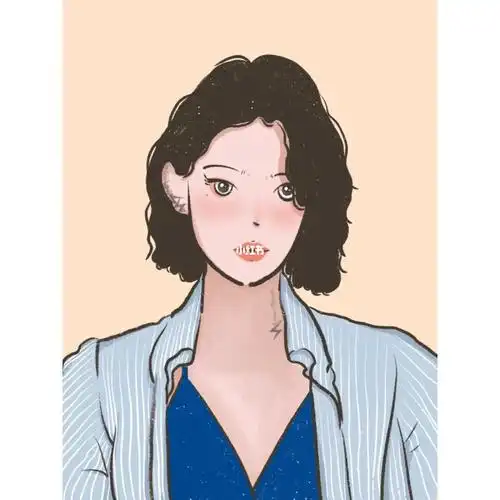 原创头像|少年感的女人味,拿捏