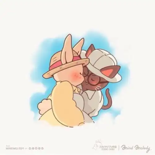 泰国插画mindmelody的萌兔子