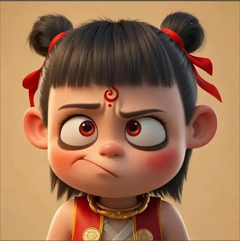 哪吒头像来咯.#《哪吒2》爆火 #是魔是仙我自己说了才算 #