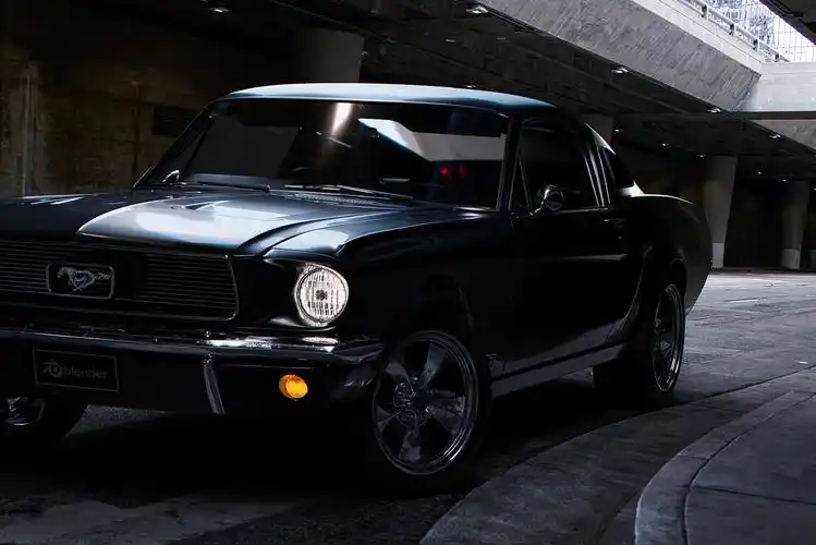 野马mustang gt 1967【汽车渲染写实】