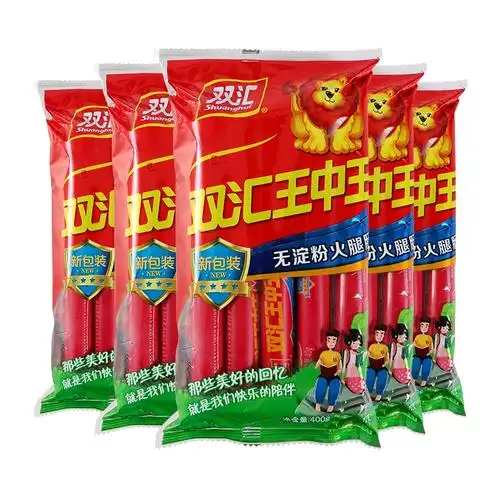 双汇王中王无淀粉火腿肠400g