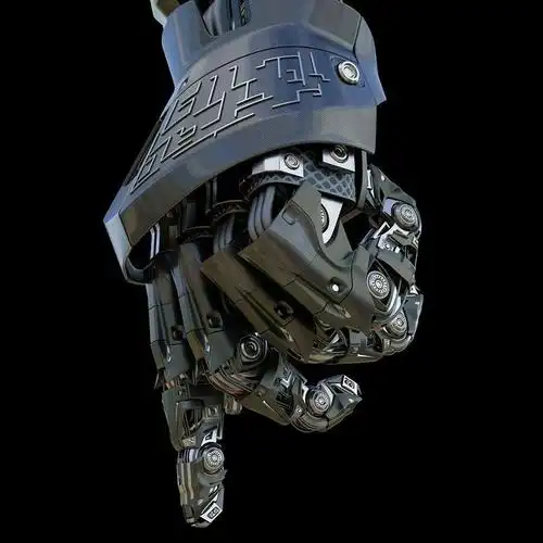 【机械手部素材】科幻风格角色设计少不了的工业义肢元素.