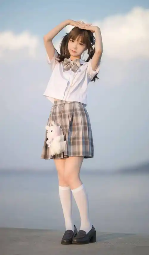 jk制服双马尾水手服绝绝子