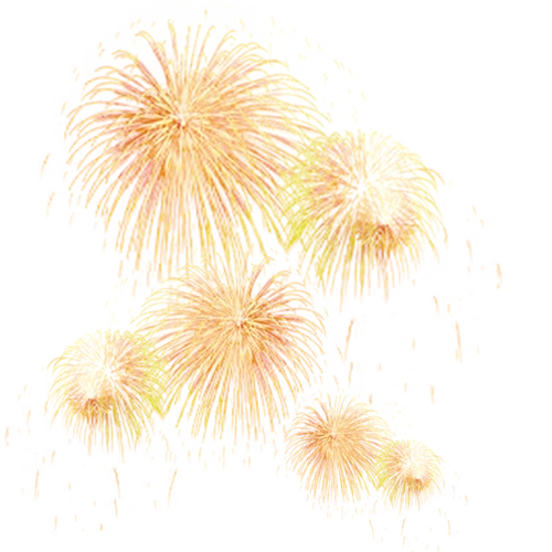 烟花效果png透明无水印图片素材免费分享下载