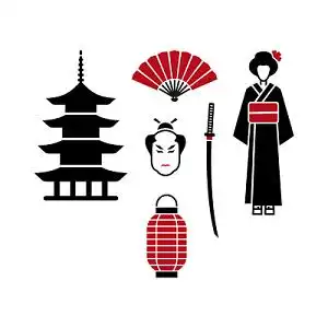 经典日本元素素材