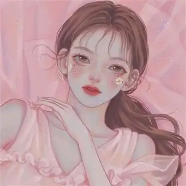 唯美气质手绘女生头像简约小清新手绘女头图片