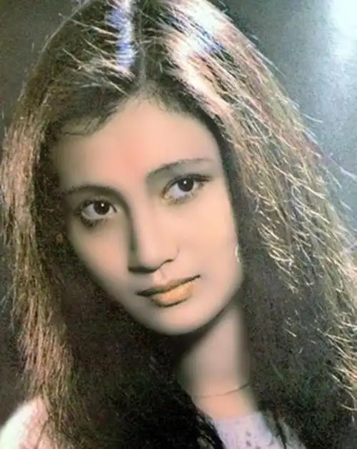 朱琳 86版《西游记》女儿国国王的扮演者,这黑白西装的写真真是冲破