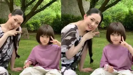 郭碧婷向佐女儿正脸疑曝光,五官清秀大眼睛水灵,被赞遗传妈妈