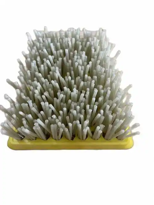 马蹄型金刚刷皮革刷大理石板抛光研磨刷