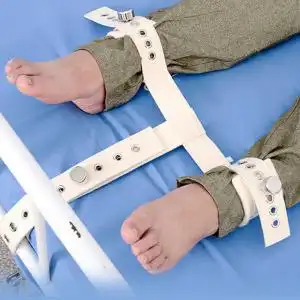 约束带 手铐脚镣安全固定帶 脚部磁扣式磁控约束捆绑束缚带 定制