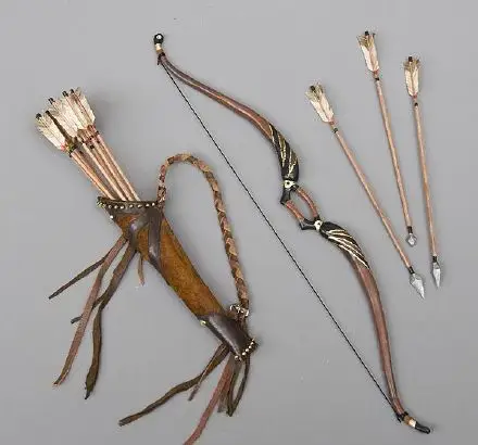 绘画参考# 弓箭素材